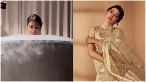 Viral video: Samantha Ruth Prabhu takes Cryotherapy to 'recover'