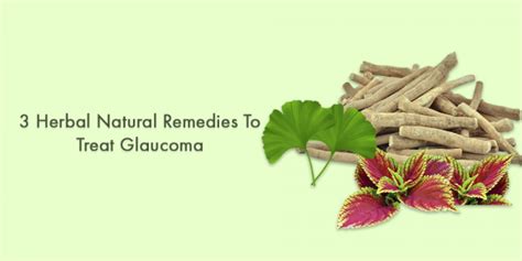 3 Herbal Natural Remedies To Treat glaucoma