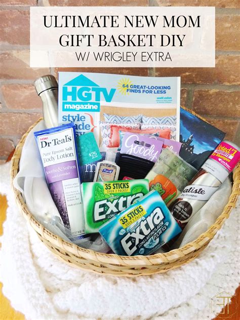 the ultimate gift basket for mom with wrigley extra products and other ...