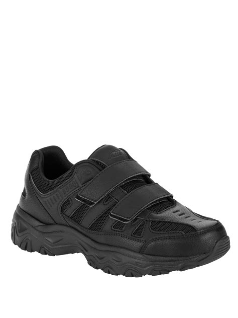 Avia Men's Walker Strap Wide Width Athletic Shoe in Black - Walmart.com