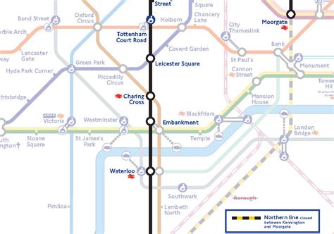 London Underground to close part of the Northern line next year