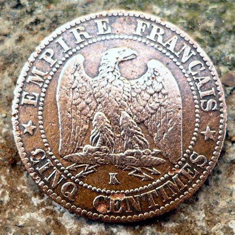 Old French coin, tails | Close-up of Mum's photo. | Flickr - Photo Sharing!