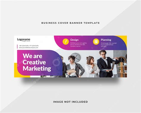 Premium Vector | Business Facebook cover template