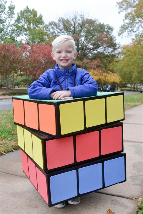 DIY: Rubik's Cube Costume — the little onion
