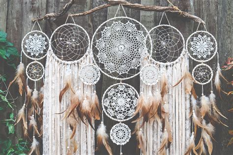 Dream Catcher Wall Hanging Dream Catcher Bohemian Room - Etsy