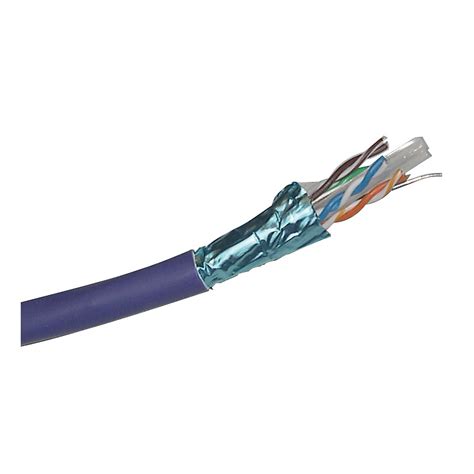 Excel Cat6 Screened F-UTP LSOH Violet Sheath Cable