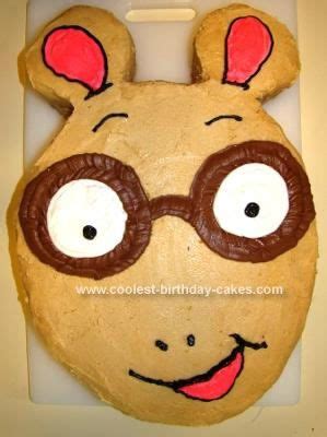 Cool Homemade Arthur Birthday Cake | Book cakes, Cake designs birthday, Character cakes