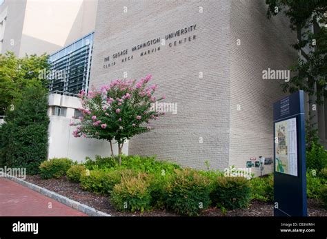 The George Washington University Campus in Washington DC, United States of America USA Stock ...