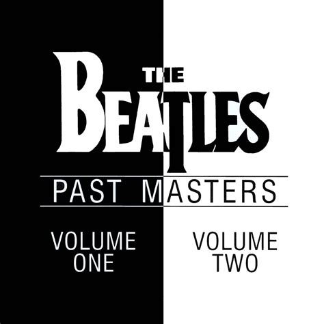 Beatles Past Masters Album Cover