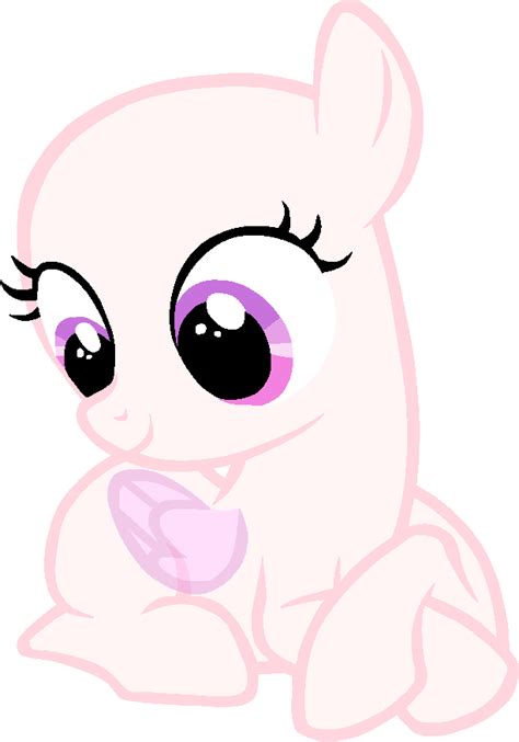 Mlp Base: Lying Filly by DarkPinkMonster on DeviantArt