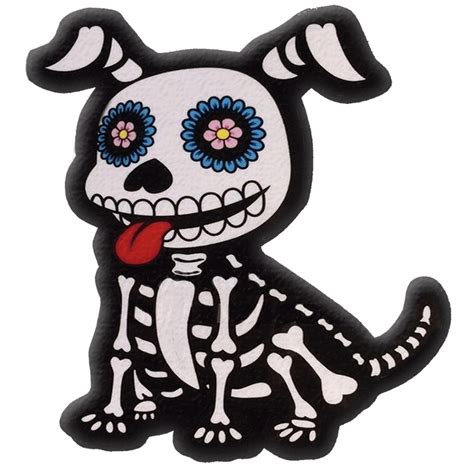 El nuevo fenix : Molde w-1978 almohada perrito calavera