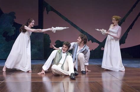 In this picture Hermia is attacking Helena because Robin put love potion on Lysander. The first ...