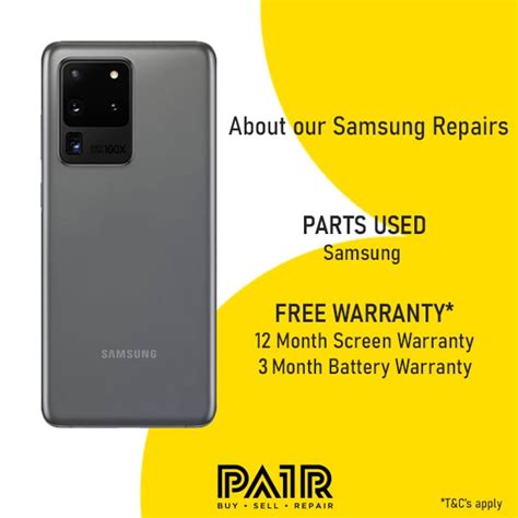 Book Samsung Galaxy S21 Ultra Battery Replacement Online | PAIR Mobile