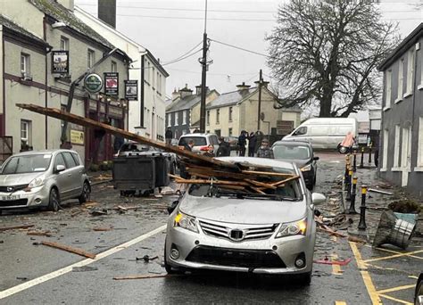 Tornado causes damage to Leitrim Village - Dublin's Q102