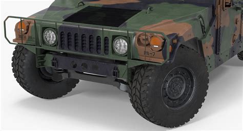 humvee m1151 enhanced armament 3d max