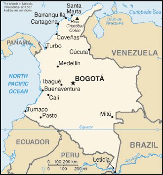 bogota-map - Map Pictures