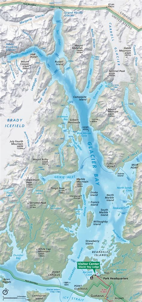 Maps - Glacier Bay National Park & Preserve (U.S. National Park Service)