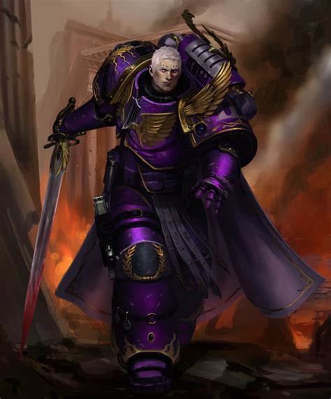 Lucius, Captain of the 13th Company, George Earl Abalayan | Warhammer ...