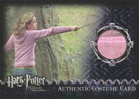 Harry Potter and the Prisoner of Azkaban Costume Cards