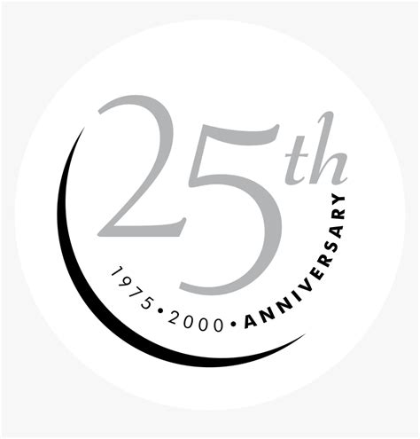 Transparent 25th Anniversary Logo Png, Png Download , Transparent Png Image - PNGitem