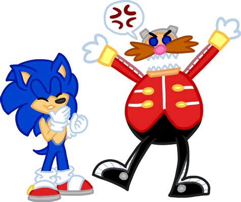 Oh Eggman, You're Too Annoying! by HeartinaRosebud on DeviantArt