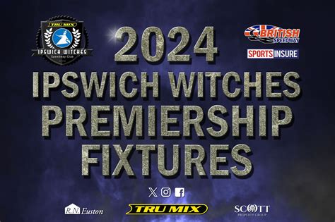 2024 FIXTURES RELEASED - Ipswich Witches Speedway