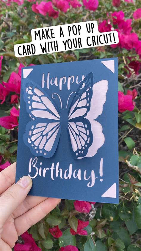 Happy birthday card svg cricut card svg paper cut – Artofit