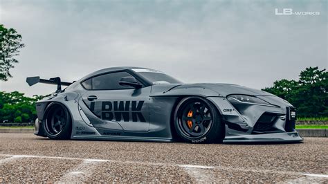 Download Toyota LIBERTY WALK Vehicle Toyota GR Supra HD Wallpaper