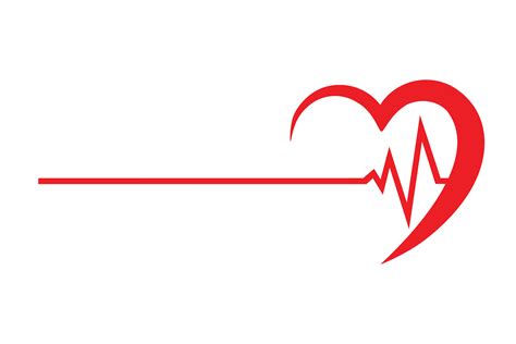 logo for a cardio clinic vector illustration 509347 Vector Art at Vecteezy