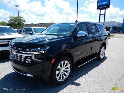 2021 Black Chevrolet Tahoe Premier 4WD #138988495 Photo #4 | GTCarLot.com - Car Color Galleries