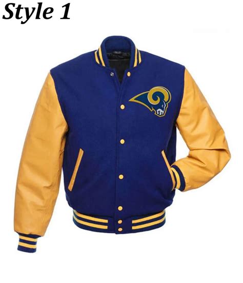 Rams Varsity Jacket | Varsity Los Angeles Jacket - Jackets Masters