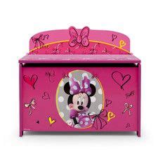 Toy Boxes - Design: Toy Box-Toy Organizer, Price: | Wayfair | Minnie mouse toys, Toy boxes, Wood ...