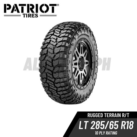 Patriot Tires LT 285/65 R18 10PLY - Rugged Terrain R/T+ ( Daily ...