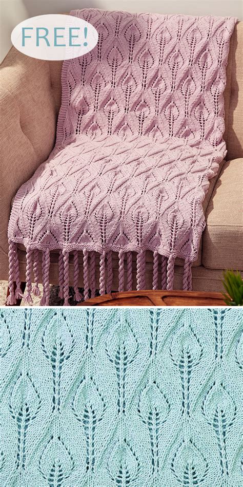 Leaf Lace Knitting Patterns - In the Loop Knitting