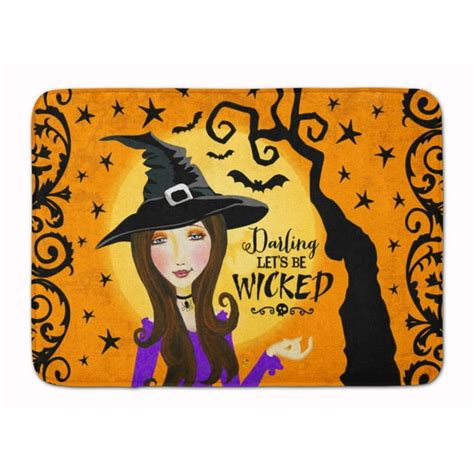 Carolines Treasures VHA3019RUG Halloween Wicked Witch Machine Washable ...