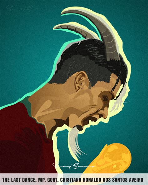 ArtStation - Cristiano Ronaldo the GOAT 🐐