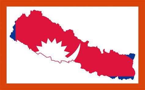 Flag map of Nepal | Maps of Nepal | Maps of Asia | GIF map | Maps of ...