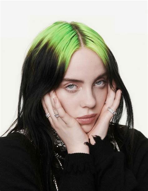 Pin by hholy on BILLIE | Green hair, Billie eilish, Billie