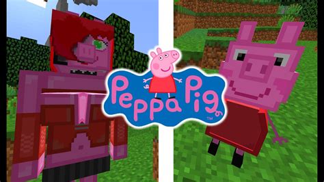 PEPPA PIG DANS MINECRAFT ! PEPPA PIG MOD MINECRAFT 1.9. FR PEPPA PIG EN ...