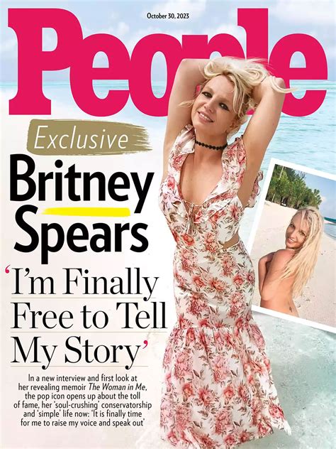 Britney Spears poses for People, marking first magazine cover shoot in 5 years