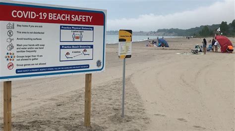 Sand, surf and sanitizer: Port Stanley beaches open again | CTV News