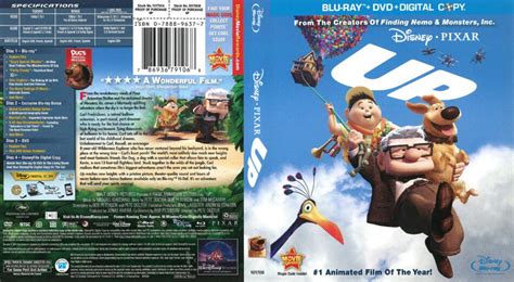 Up blu-ray cover (2009) R1