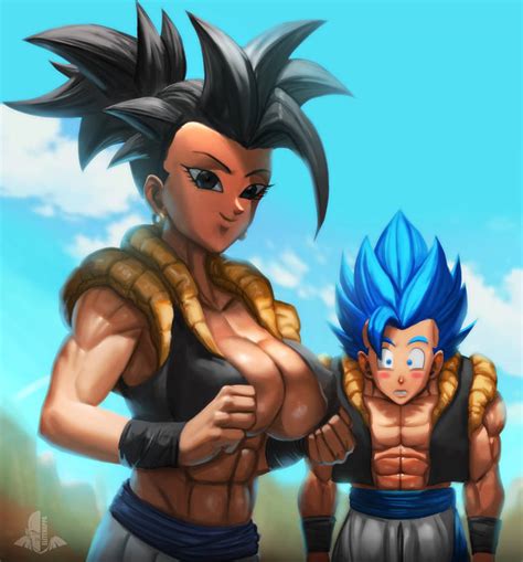 Equality! Gogeta and Kale Caulifla fusion dance. by EliteNappa on ...