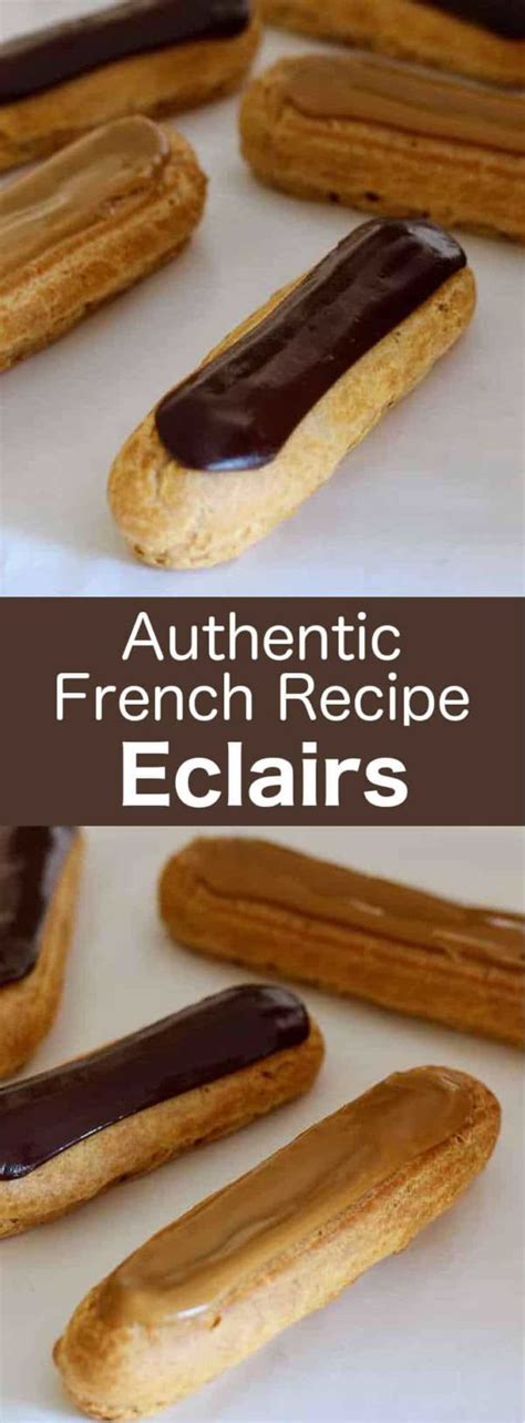 Chocolate and Coffee Eclairs - Traditional French Recipe | 196 flavors