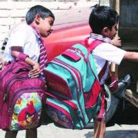 Heavy school bags are a health risk for Indian children Theirworld