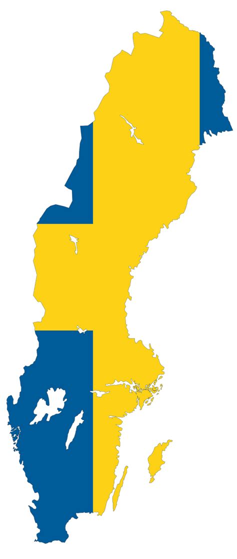 Sweden map, Sweden flag, Sweden