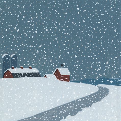 Snow On Snow On Snow - Sabra Field's Online Gallery | Winter painting ...