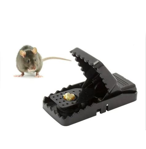 2Pcs Metal Easy Setting Mouse Mice Trap Bait Indoor Outdoor Pest ...