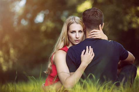 woman, hugging, man, adult, affair, beautiful, blur, couple | Piqsels