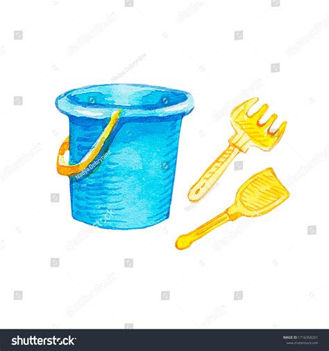 551 Plastic Bucket Watercolor Images, Stock Photos, 3D objects ...